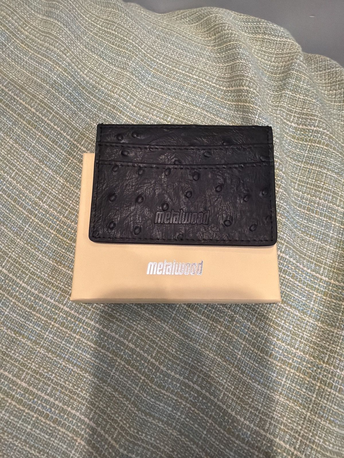 Metalwood Studio Metalwood Croc Cardholder Size ONE SIZE - 1 Thumbnail