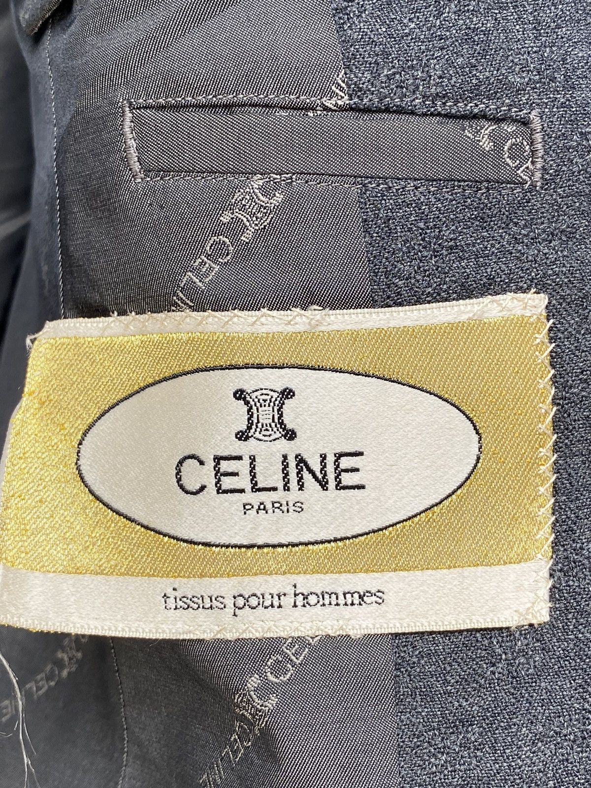 Celine 💥SUPER RARE💥 Vintage Late 50’s CELINE Monogram Blazer Size 36S - 15 Thumbnail