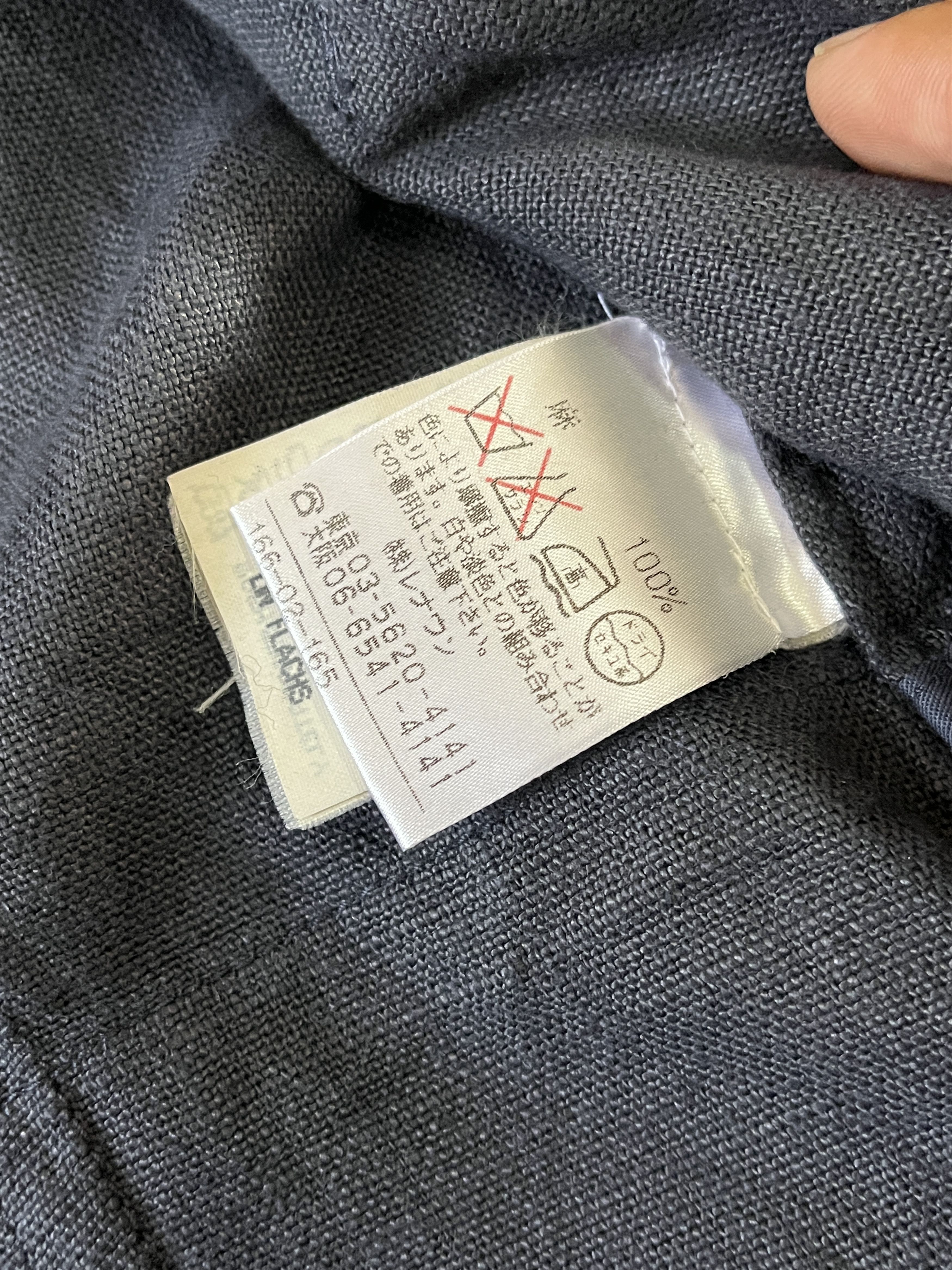 Henry Cotton's Henry Cotton’s Made in Italy Utility Navy Linen Jacket Size US S / EU 44-46 / 1 - 8 Thumbnail