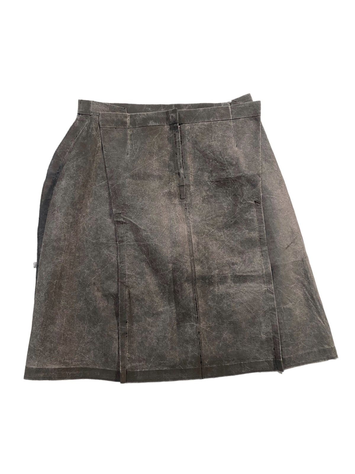 CDG by Comme des Garcons × Comme des Garcons × Comme des Garcons Black CDG Distressed Wrap Skirt Size US 30 / EU 46 - 1 Thumbnail