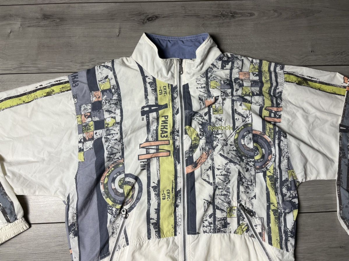 Reebok Vintage Reebok track jacket size Medium all print Size US M / EU 48-50 / 2 - 3 Thumbnail