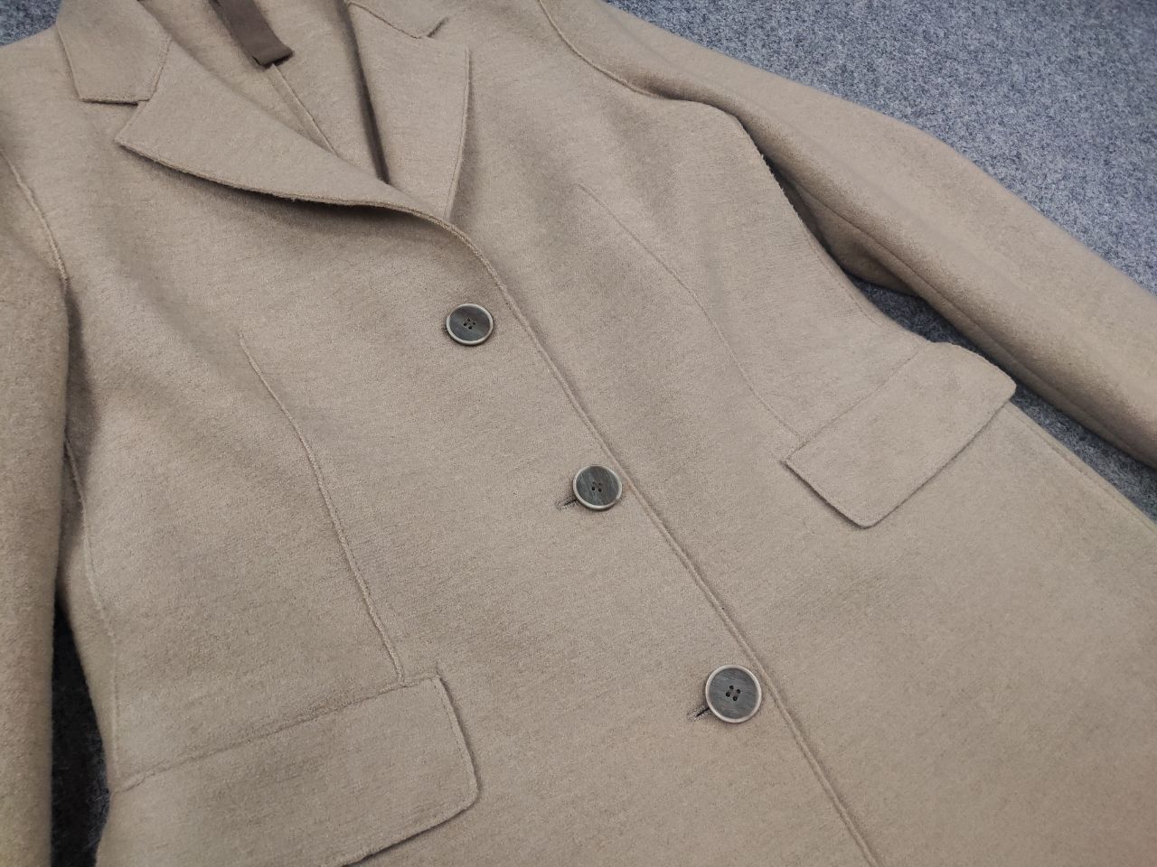 Eleventy Eleventy Design Luxury lana Wool Coat Jacket textured fabric Size S / US 4 / IT 40 - 6 Thumbnail