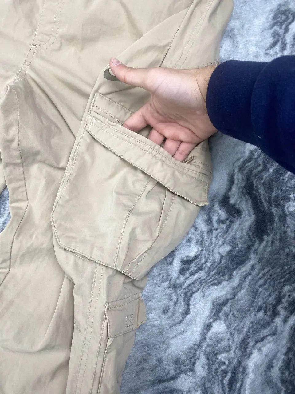 Nike Vintage Nike 00s Cargo Baggy Pants Size US 34 / EU 50 - 3 Thumbnail
