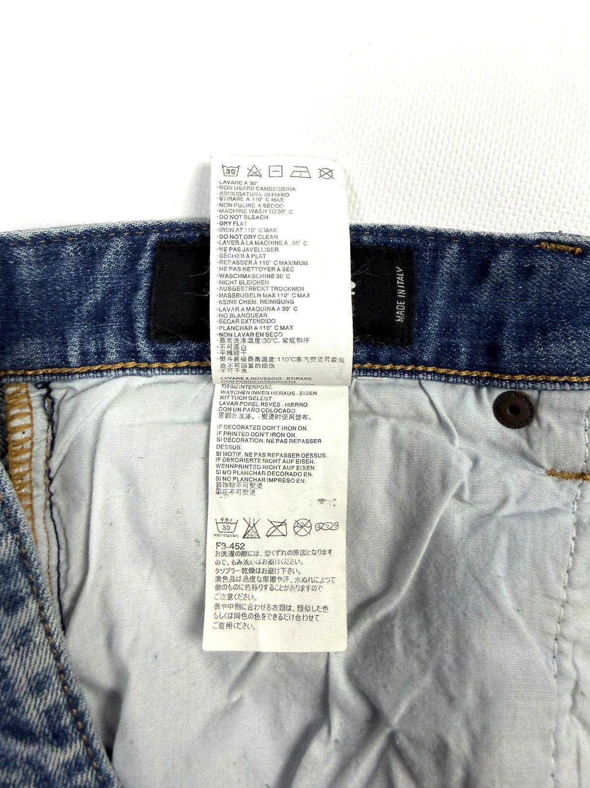 Dsquared2 Dsquared2 Slim Blue Jeans Distressed Paint Splatter Italy 48 Size US 32 / EU 48 - 17 Thumbnail