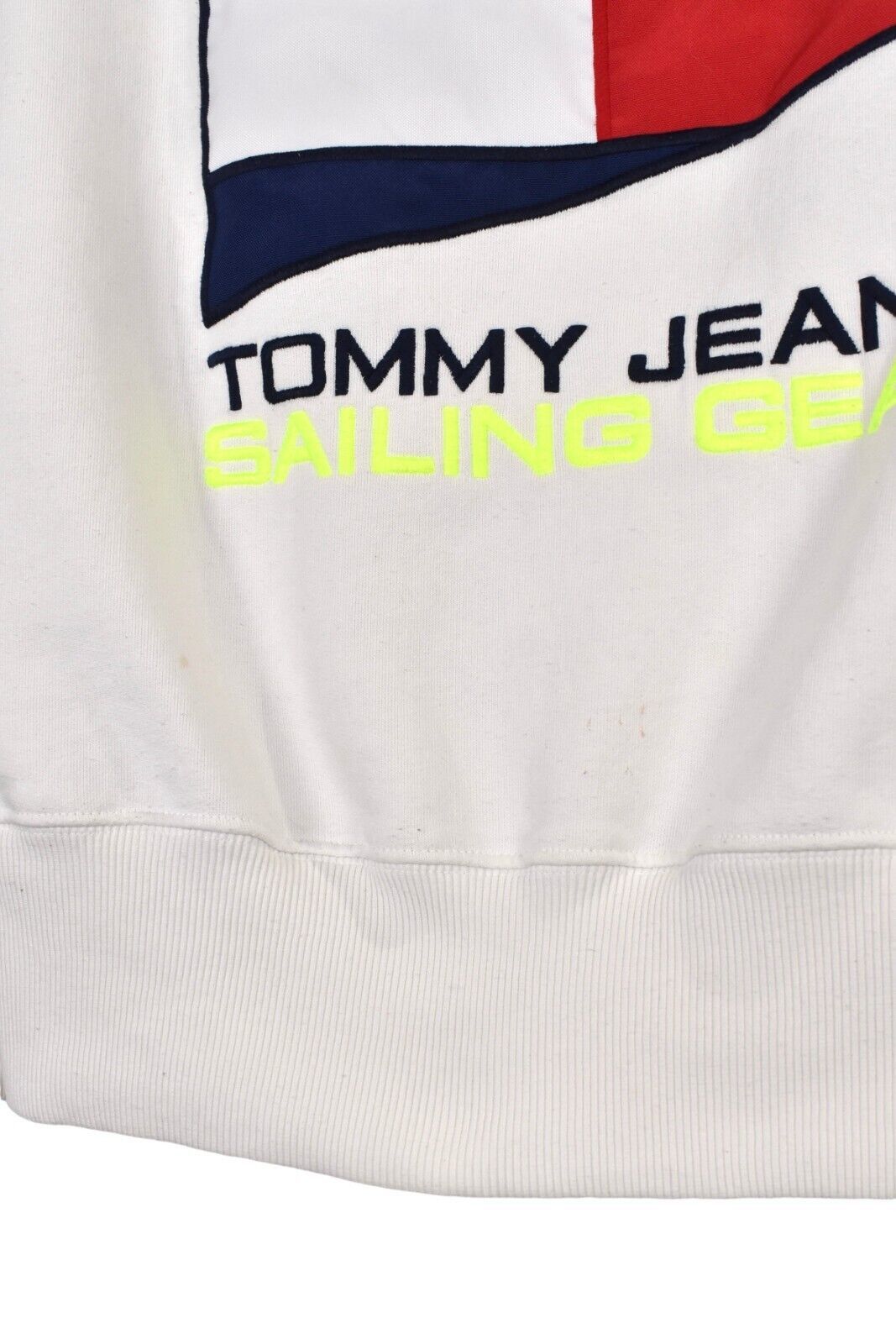 Tommy Hilfiger Modern Tommy Hilfiger sweatshirt (S), white crewneck Size US S / EU 44-46 / 1 - 5 Thumbnail