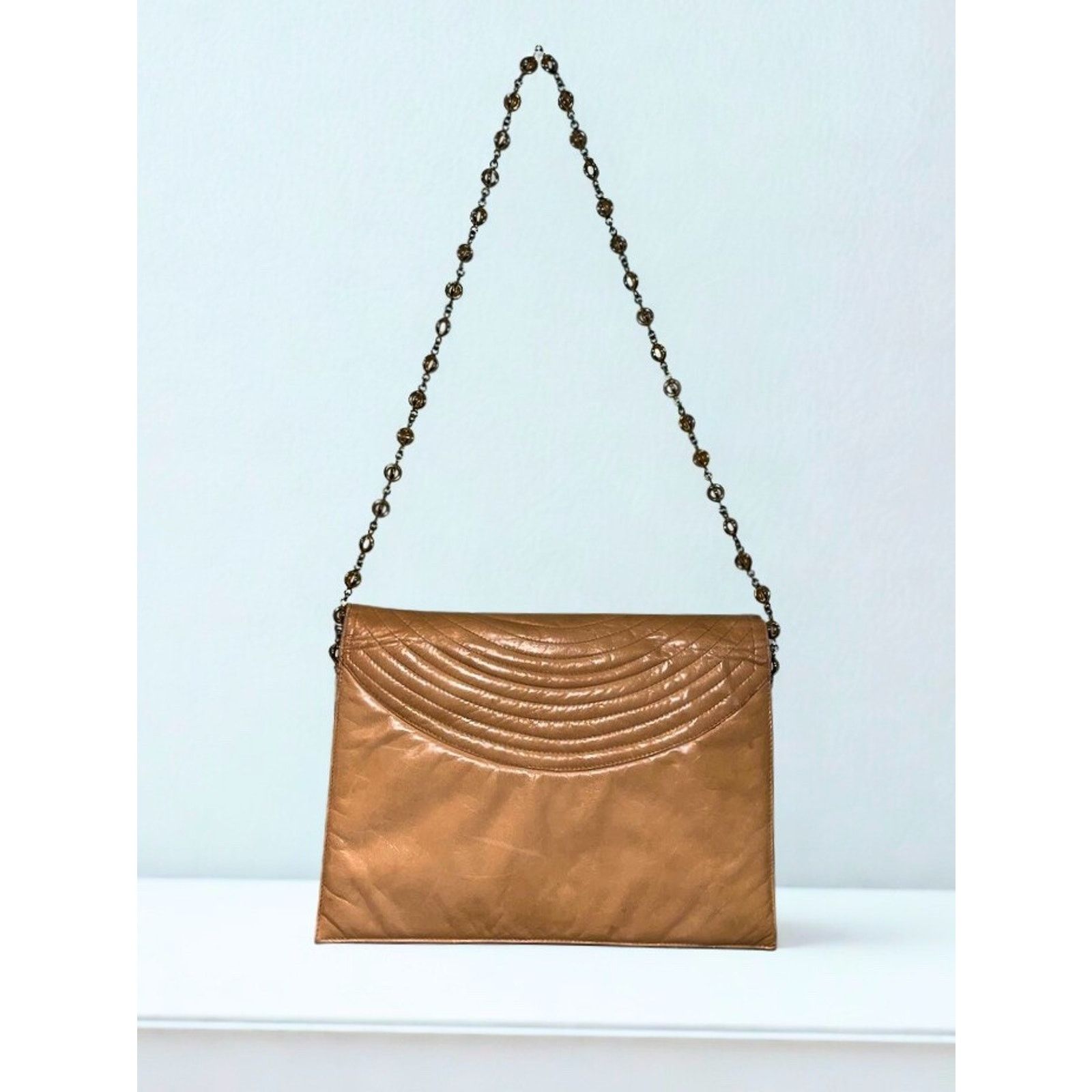 Valentino Valentino by Mario Valentino Vintage Leather Shoulder Bag Size ONE SIZE - 3 Thumbnail