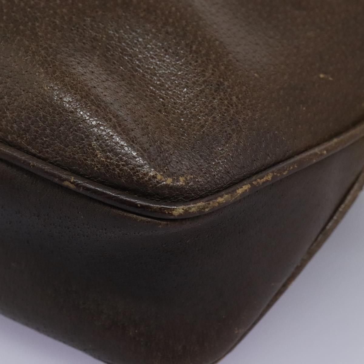 Gucci GUCCI Shoulder Bag Leather Brown Gold 001 261 001 261 Size ONE SIZE - 16 Thumbnail