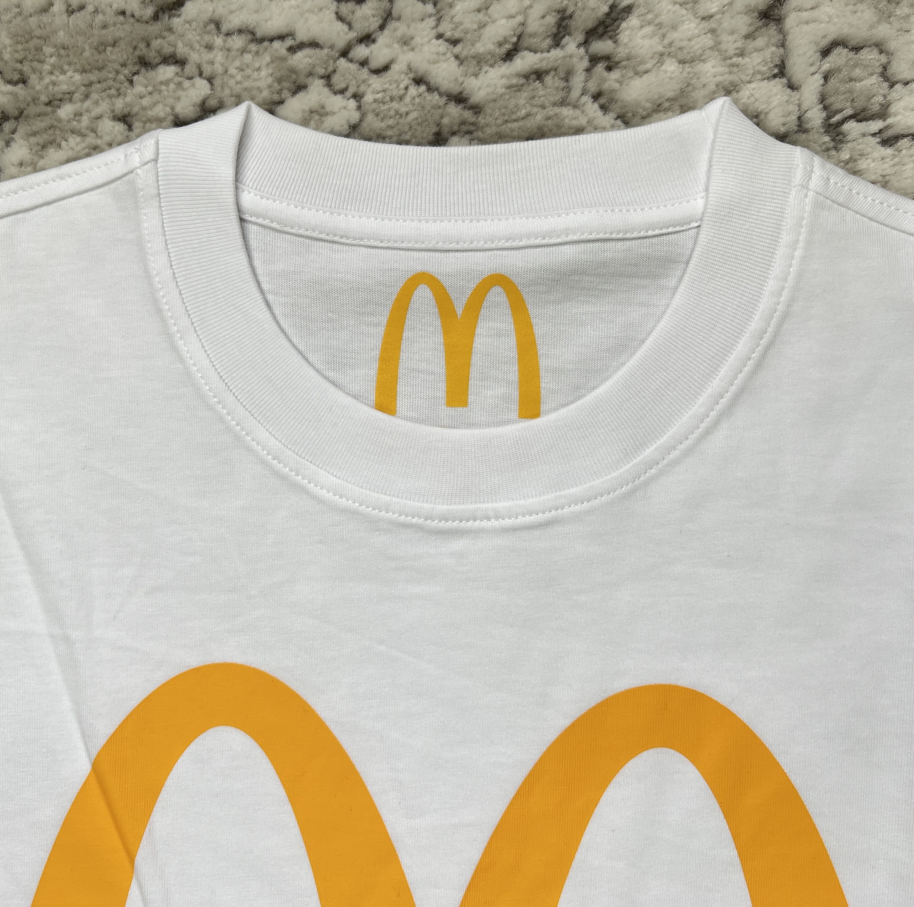 Palace Palace x McDonald’s Logo T-Shirt 2023 White Size L Size US L / EU 52-54 / 3 - 5 Thumbnail