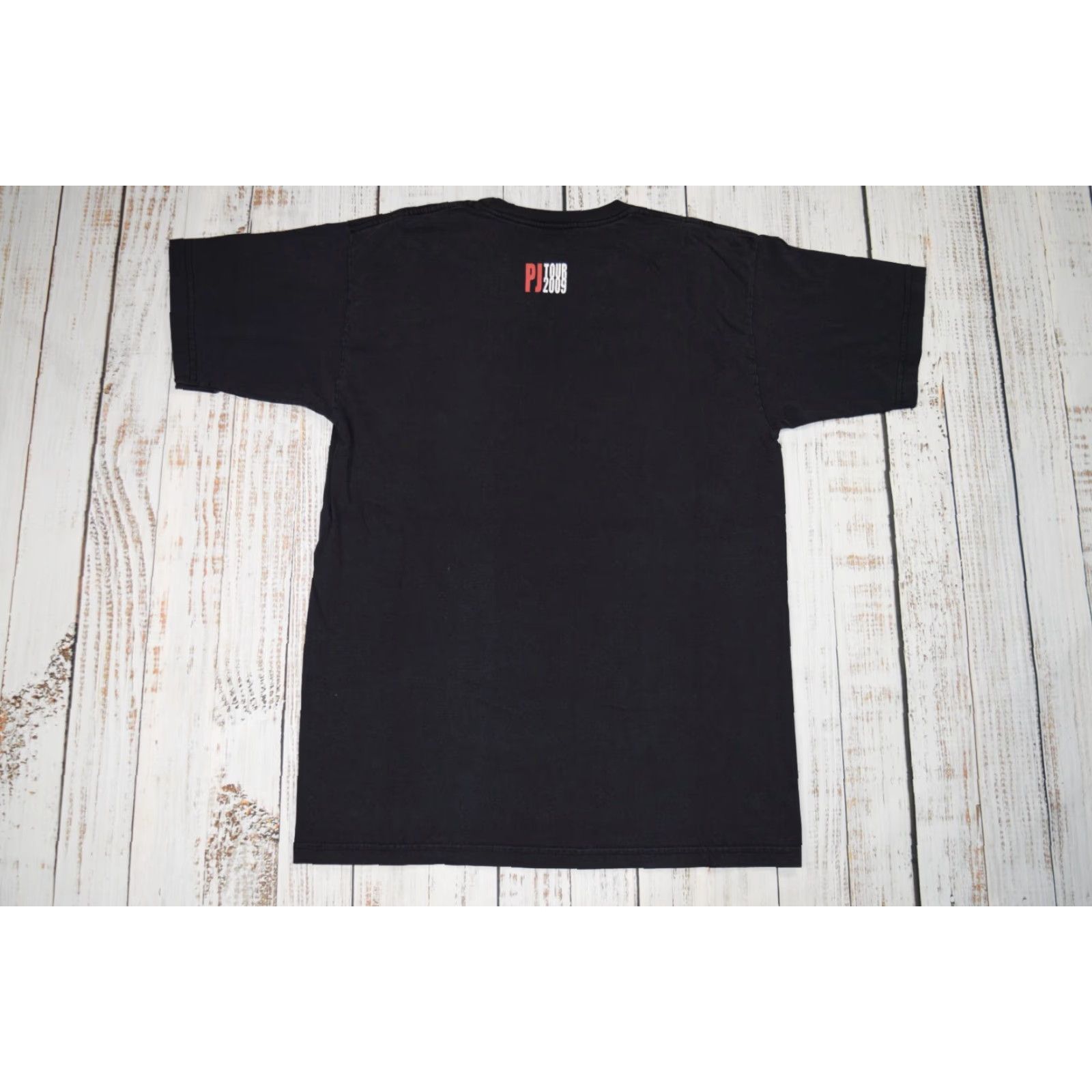 Vintage VINTAGE Pearl Jam Shirt Graphic Tee Black Adult L 2009 Austin Stickman Grunge Concert Size US L / EU 52-54 / 3 - 6 Thumbnail