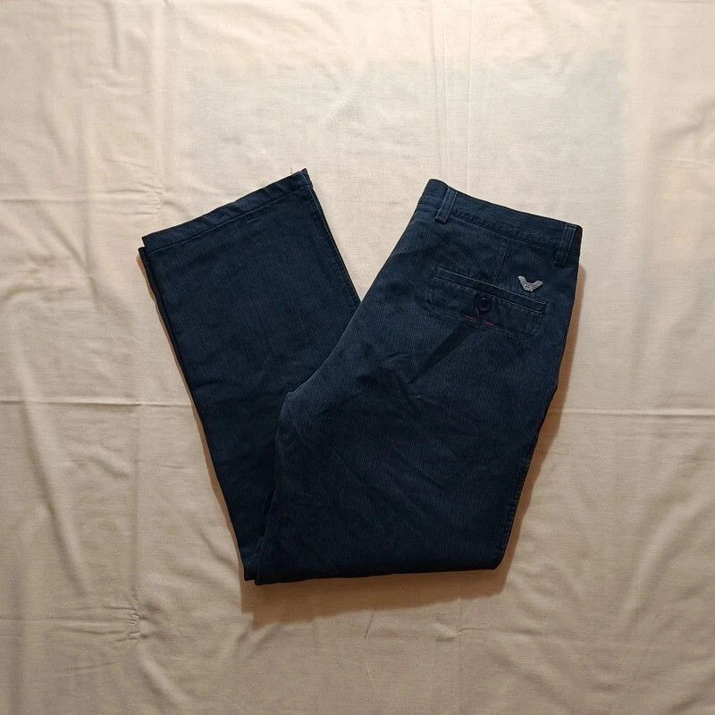 Giorgio Armani VTG Giorgio Armani A/X Le Collezioni Black Pants Curdoroy 34 Size US 34 / EU 50 - 18 Thumbnail