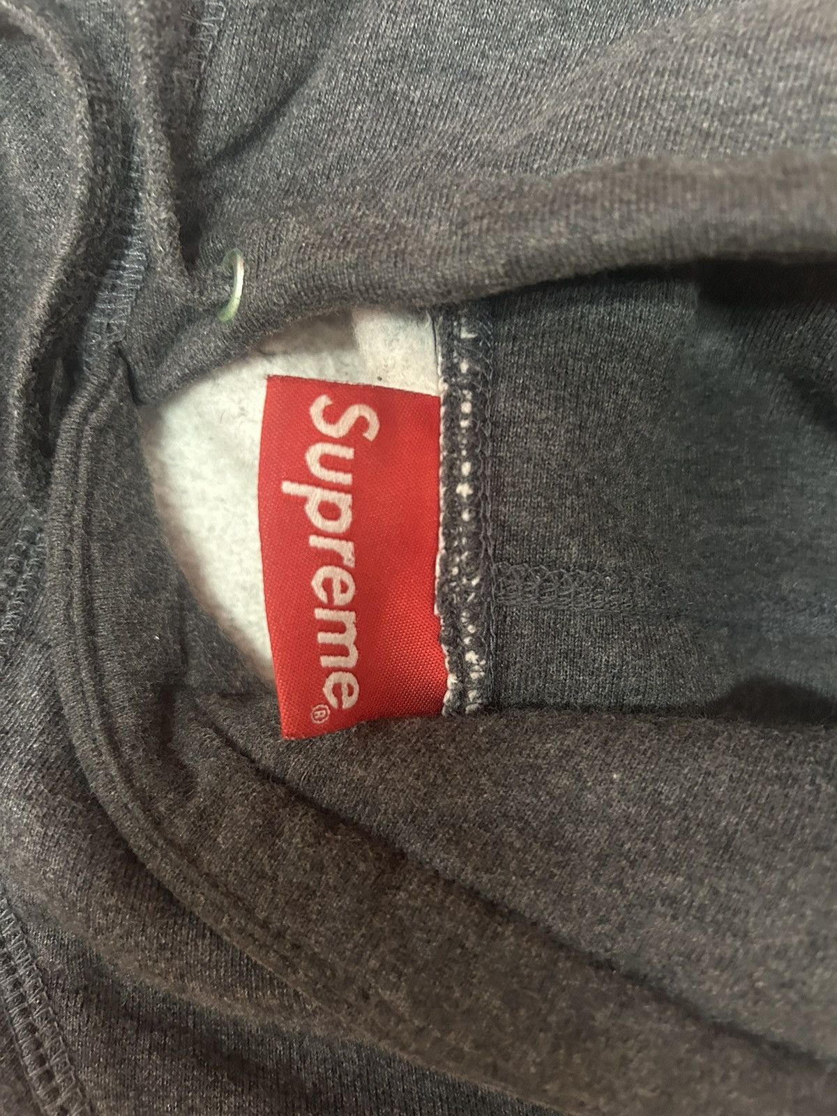 Supreme Supreme Box Logo Hooded Sweatshirt (FW21) Charcoal | Grailed