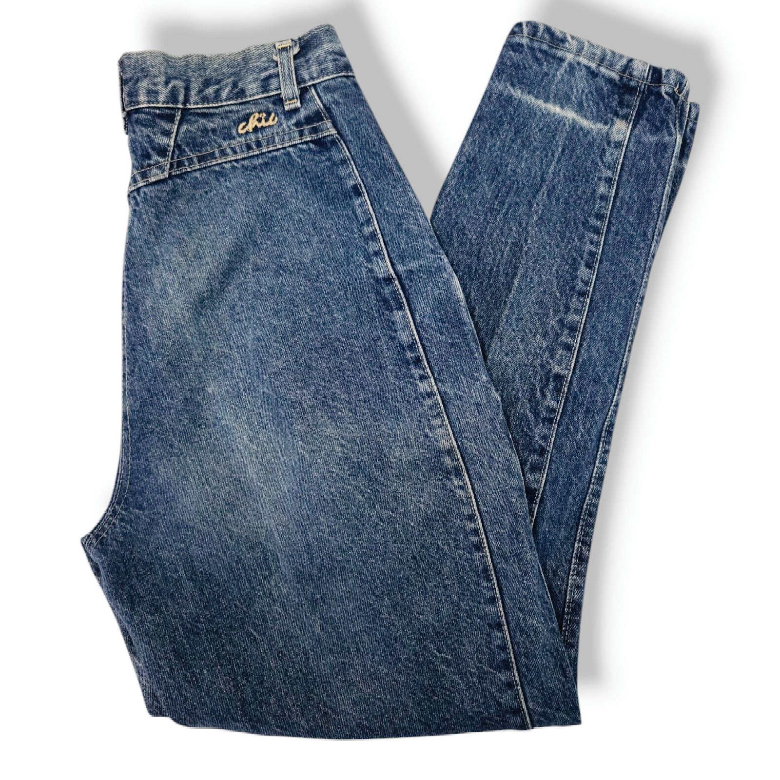 Other EUC VTG Chic 80s Mom Pleated Tapered Jeans Sz. 11/12x29 Size 26" / US 2 / IT 38 - 3 Thumbnail