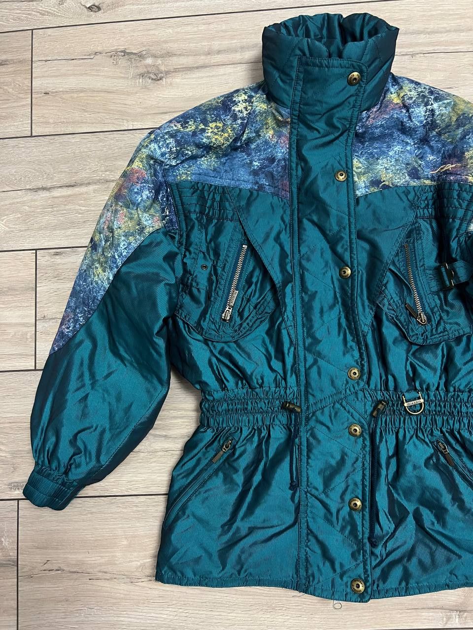 Descente Descente Vintage 2 Piece Ski Suit Jacket US 10 Pants US 8 Size L / US 10 / IT 46 - 8 Thumbnail