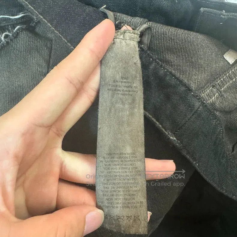 Rick Owens Rick Owens Spliced laser pants. Size US 30 / EU 46 - 4 Thumbnail