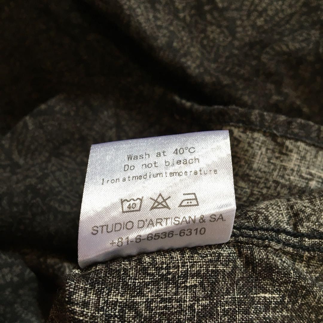 Orgueil Linen Open Collar Shirt Size US S / EU 44-46 / 1 - 4 Thumbnail