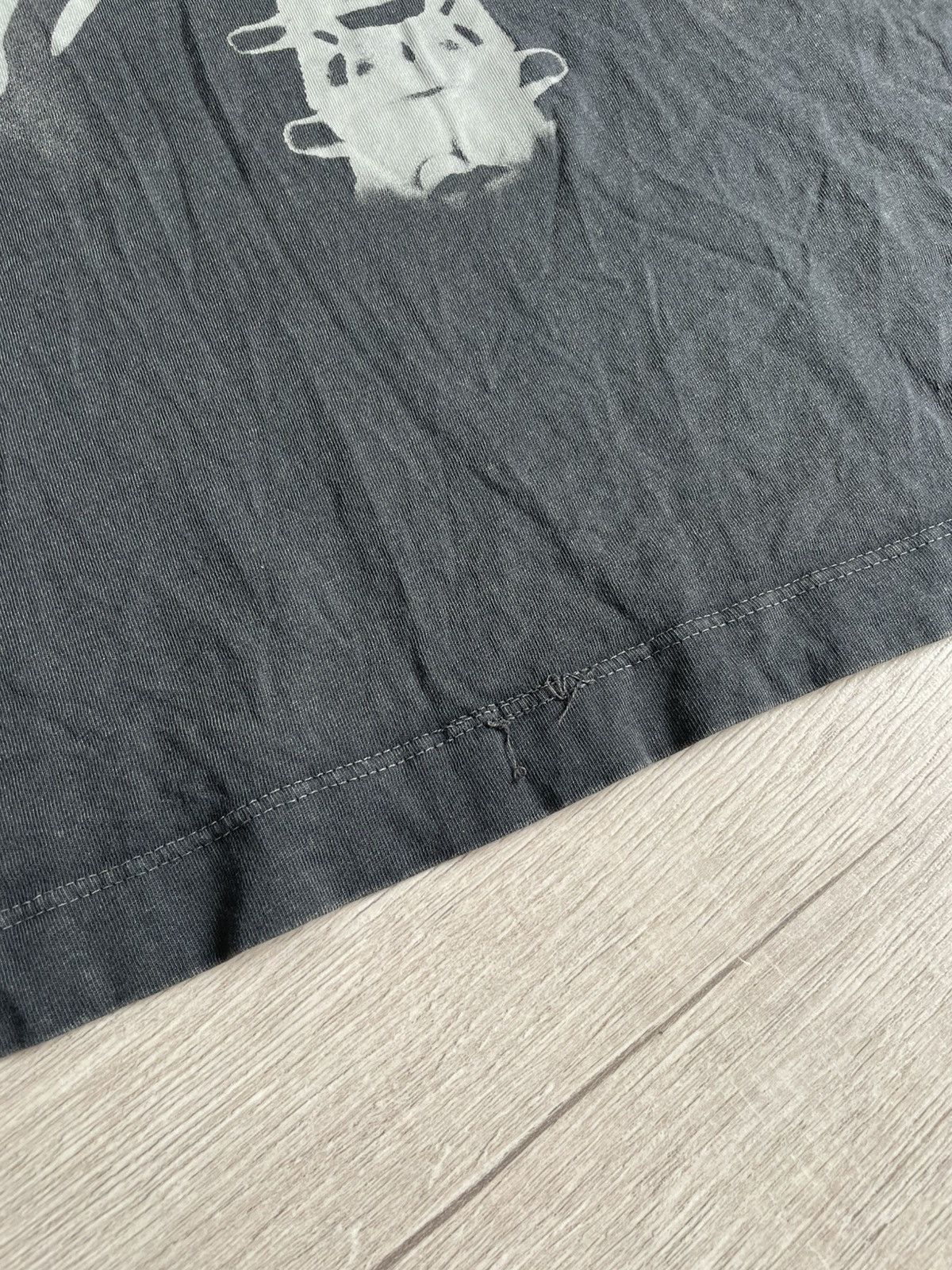 Japanese Brand Rare Faded Skeleton Boxy Fit T-shirt Playboy Carti Style Size US XL / EU 56 / 4 - 6 Thumbnail