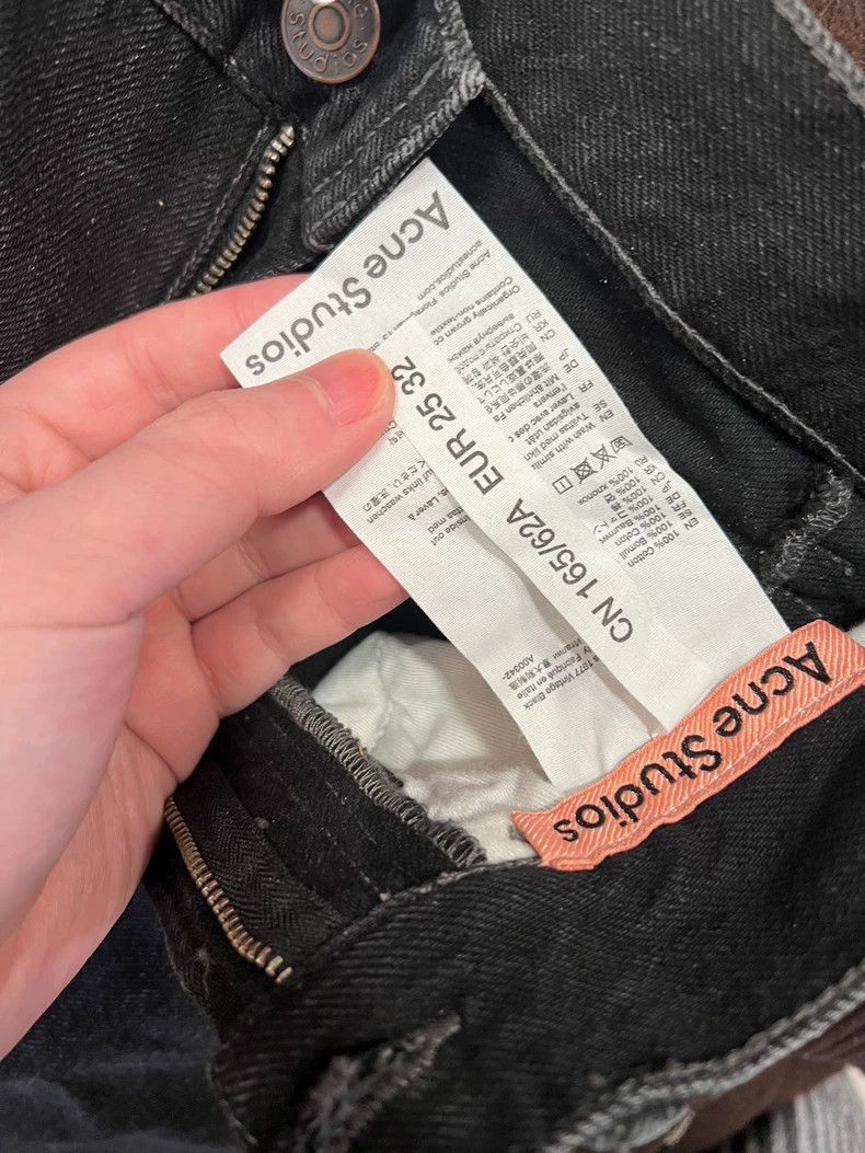 Acne Studios acne studios black jeans 2503-Nextarrow Size US 32 / EU 48 - 2 Thumbnail