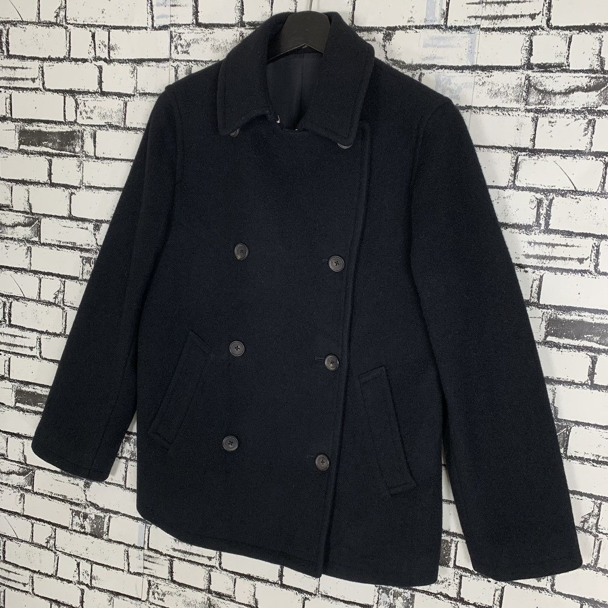 Margaret Howell Navy Peacoat Size XXS / US 00 / IT 34 - 2 Thumbnail