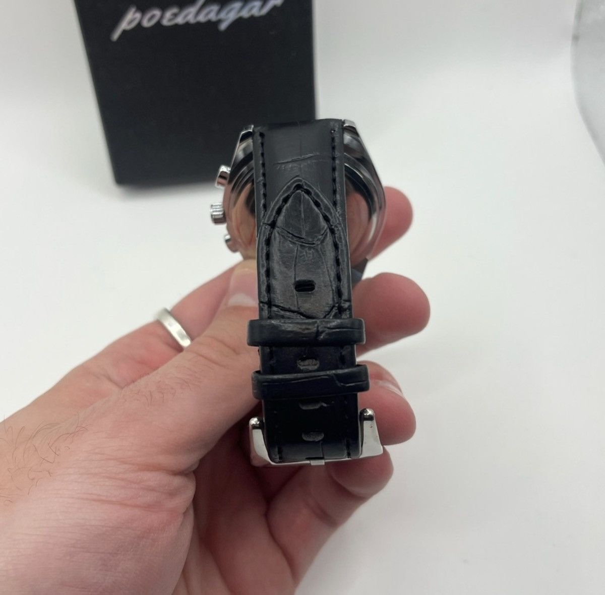 Other Poedagar Black Leather Watch Size ONE SIZE - 5 Thumbnail