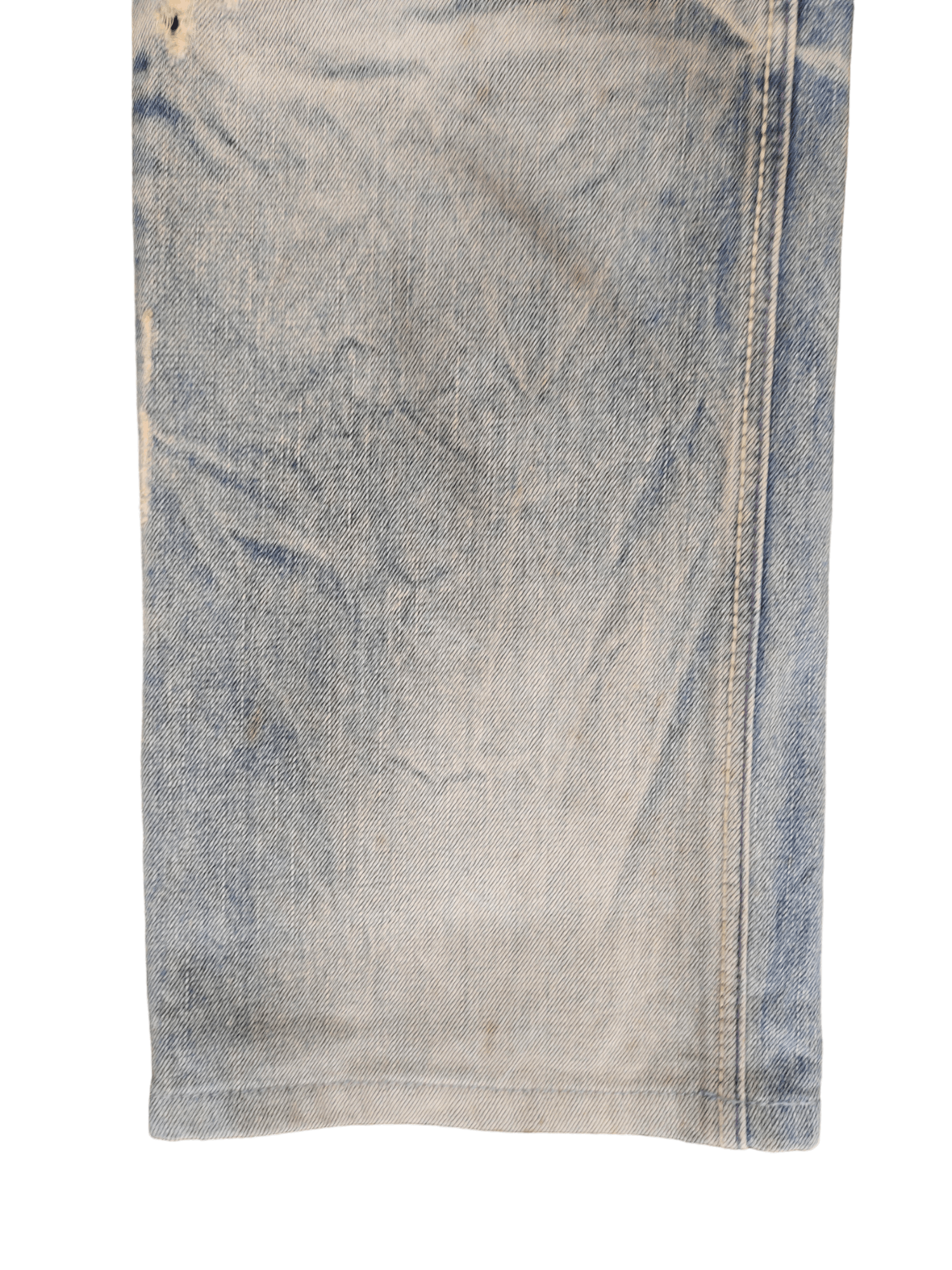 GOSTAR DE FUGA Japanese Brand A.V.H Custome Clawmark Distress Faded Jeans Size US 32 / EU 48 - 8 Thumbnail