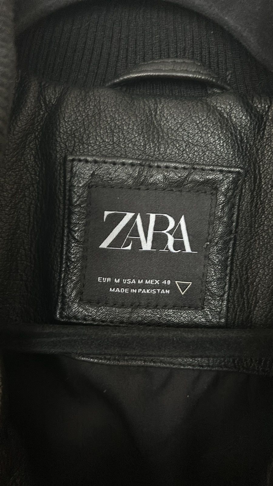 Zara Zara leather jacket Size US M / EU 48-50 / 2 - 4 Thumbnail