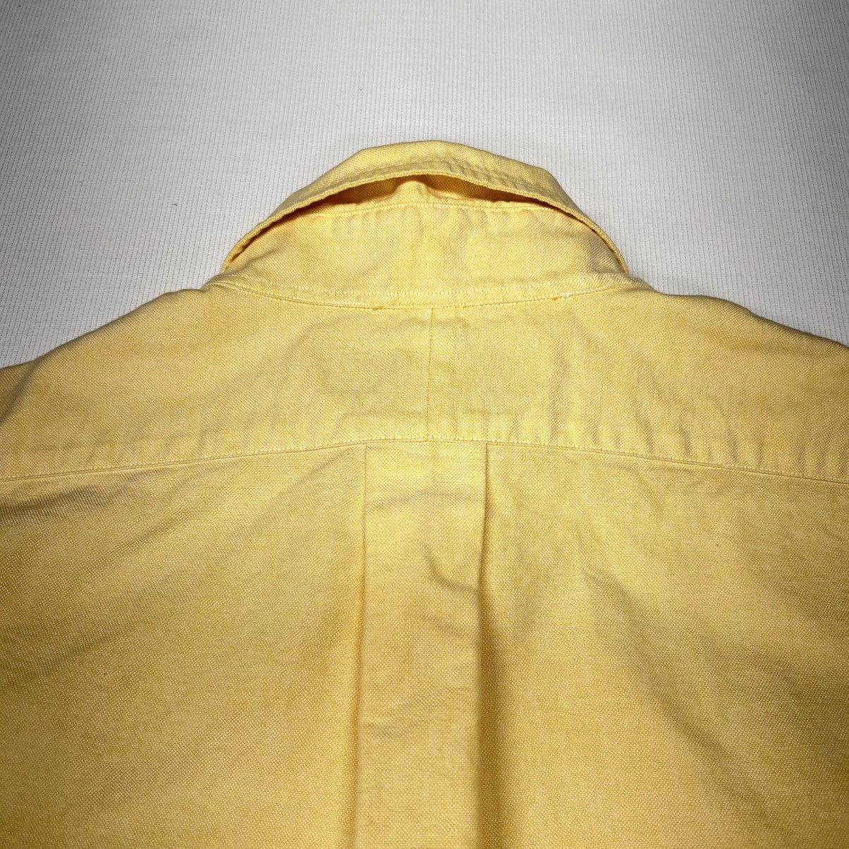 Polo Ralph Lauren Polo Ralph Lauren Button Down Shirt 16-33 Yellow Logo Oxford Size US M / EU 48-50 / 2 - 14 Thumbnail