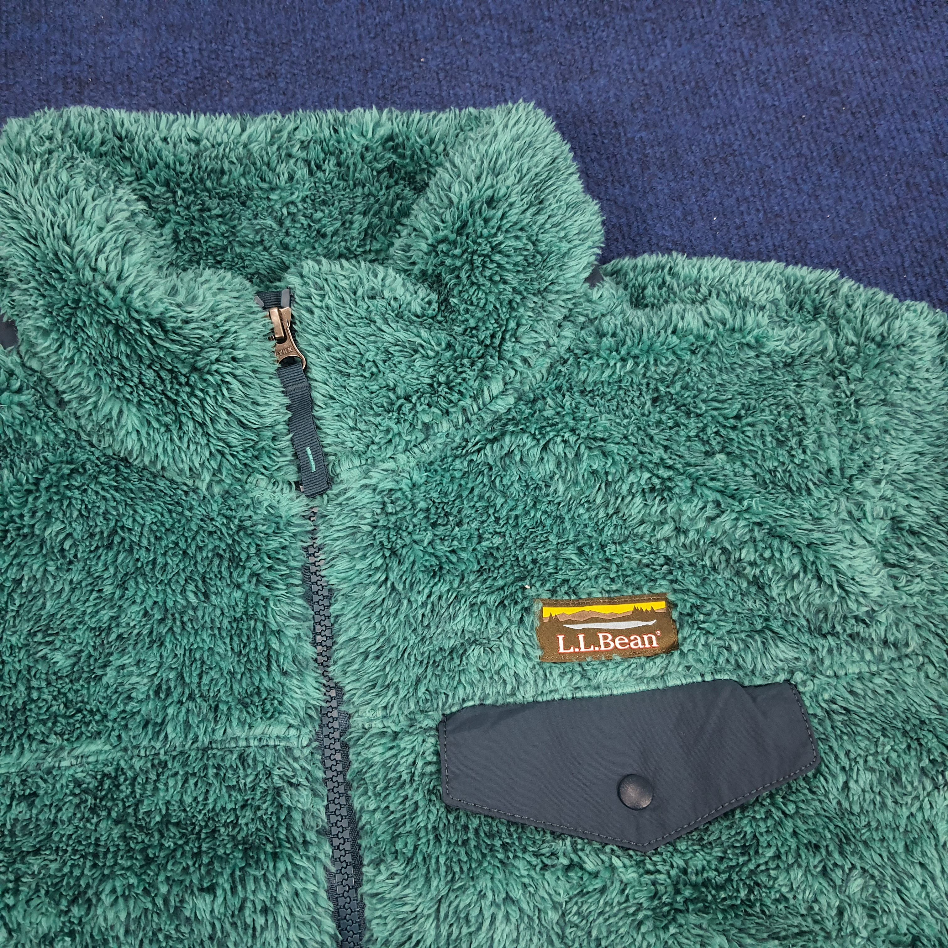L.L. Bean × Vintage Vintage L.L.Bean Outdoor Winter Fleece Jacket Size US L / EU 52-54 / 3 - 2 Thumbnail