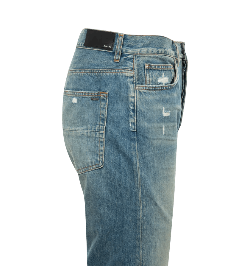 Amiri o1h1sh10525 Released Hem Straight Jean in Indigo/Blue Size US 32 / EU 48 - 2 Thumbnail