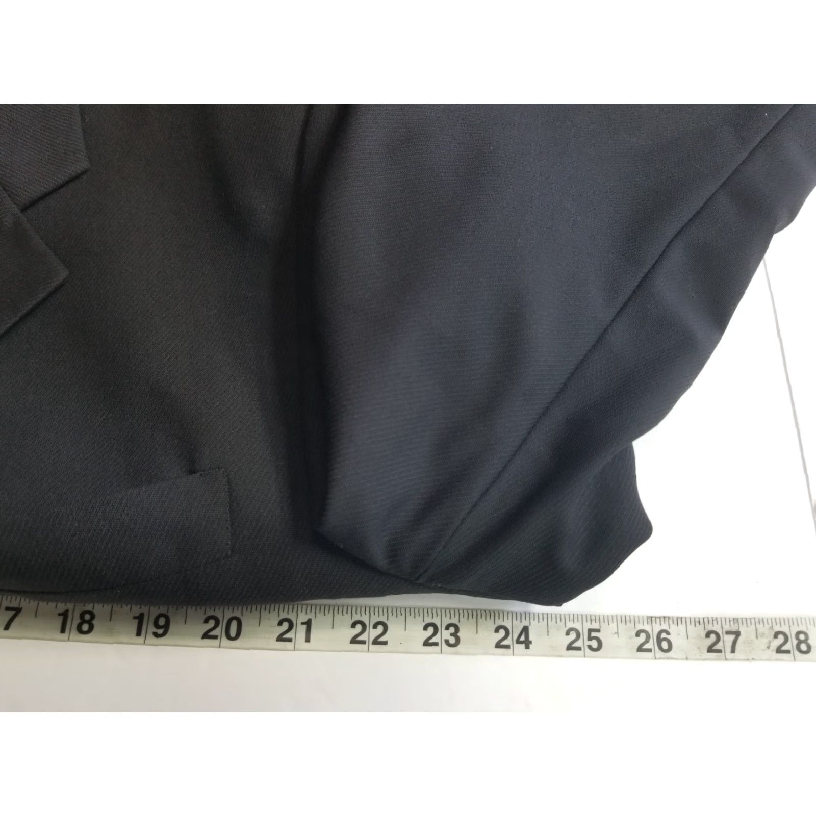 Vintage Pavone Blazer Single-Breasted Wool Black 42R Men's Jacket 2 Piece Notch Lapel Dry Clean Only 100% Wool Made in Italy Size 42R - 4 Thumbnail