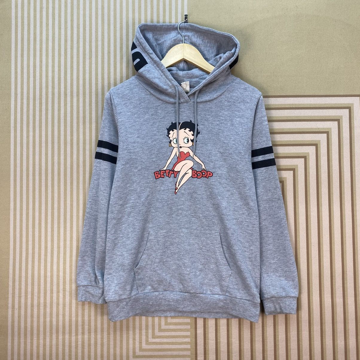 Vintage 🫶 Betty Boop Pullover Hoodie Size US M / EU 48-50 / 2 - 1 Thumbnail