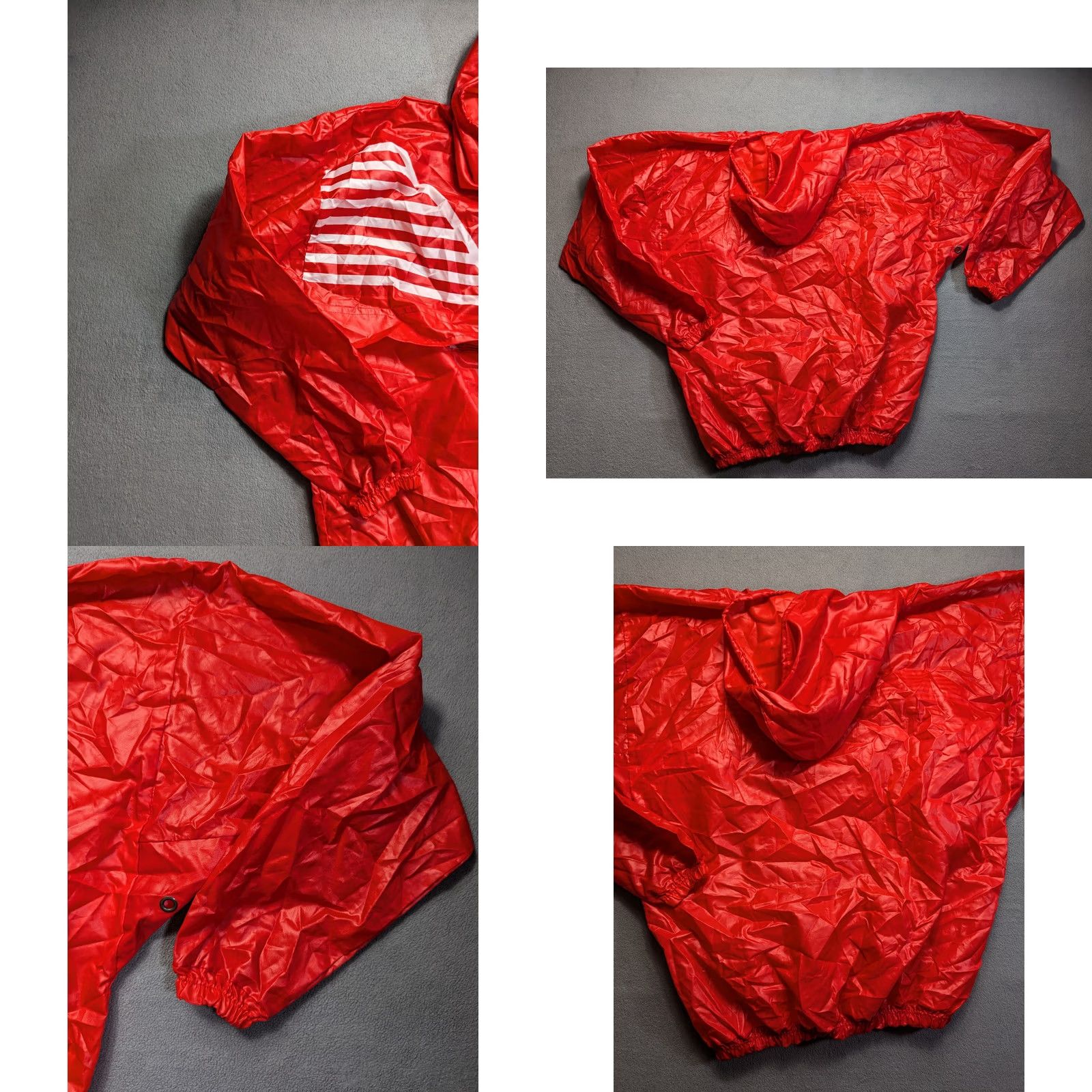 Vintage VINTAGE alfa romeo Anorak Rainbreaker Windbreaker Pocket Racing Mens L Jacket Red Cap? (not added) Size US L / EU 52-54 / 3 - 10 Thumbnail