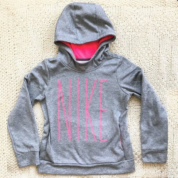 Nike Nike Dri-Fit Performance Gray Neon Pink Soft Sweatshirt Fitt Size S / US 4 / IT 40 - 1 Thumbnail