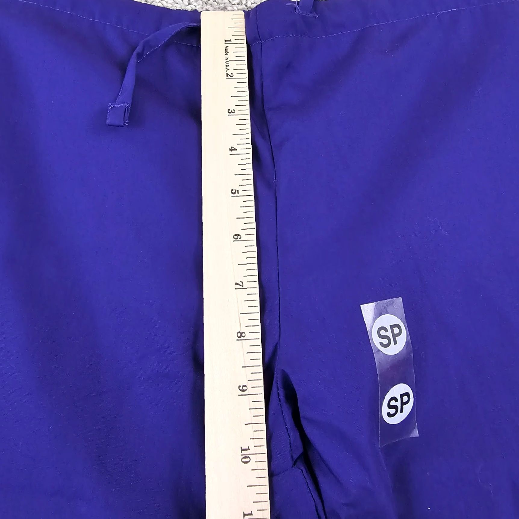 Vintage WS Gear Scrub Pants Women's Small S Purple Boot Cut Drawstring NWT 28x29 Size 28" / US 6 / IT 42 - 4 Thumbnail