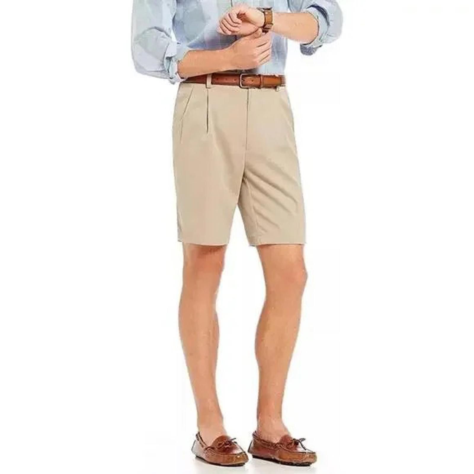 Roundtree & Yorke Roundtree & Yorke Microfiber Flat Frt 8" Inseam Shorts - NWT Size US 40 / EU 56 - 1 Thumbnail