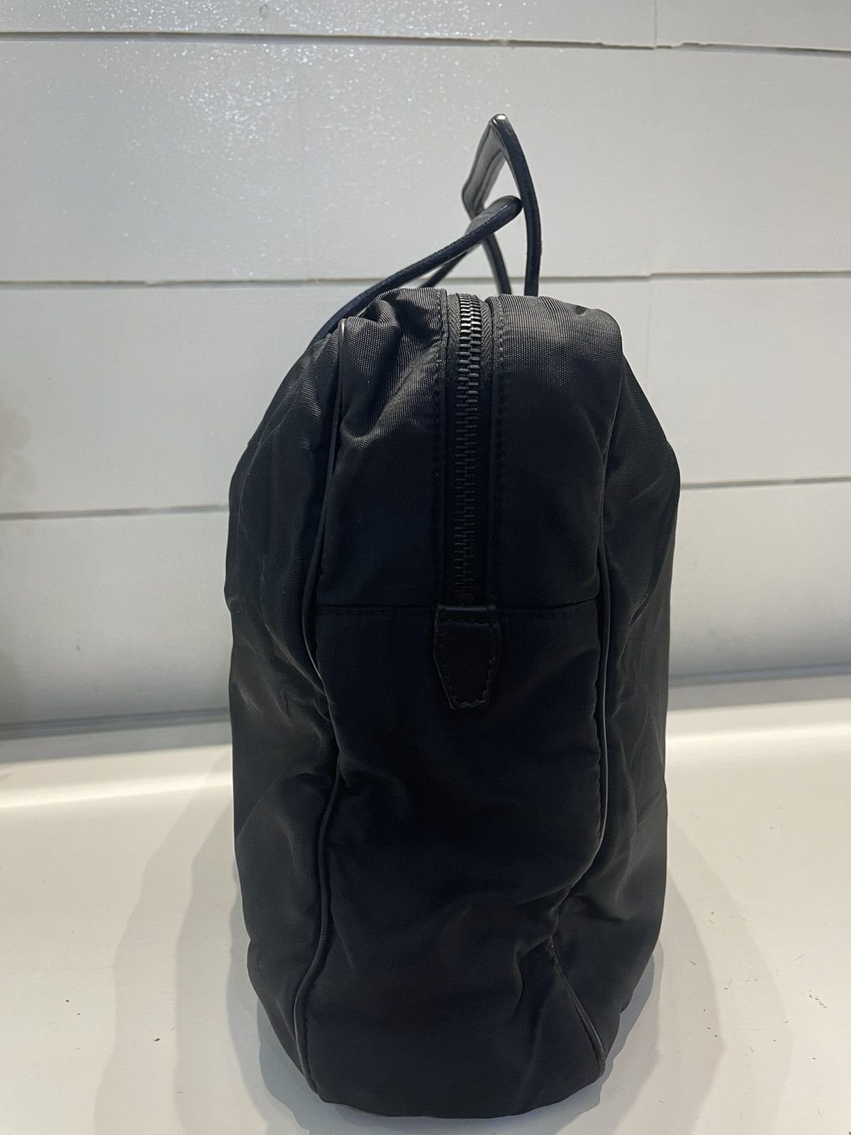Loewe Loewe Black Nylon Leather Handle Travel Bag Size ONE SIZE - 14 Thumbnail
