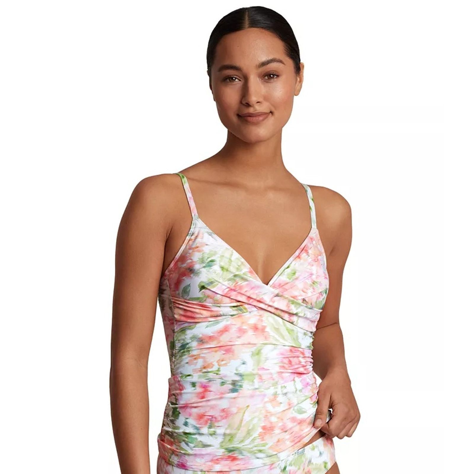 Lauren Ralph Lauren Women Floral Swim Tankini Top Size US 8