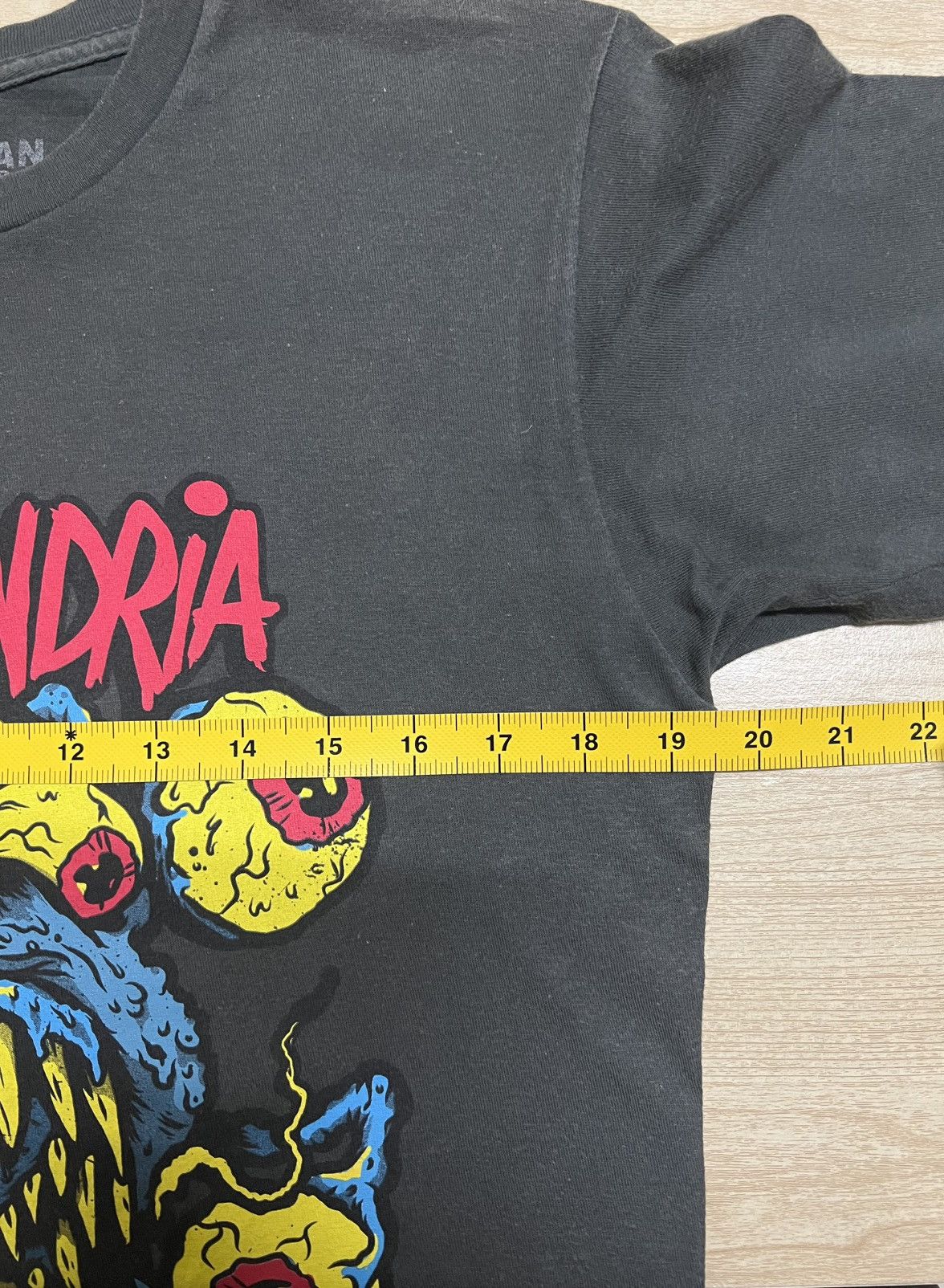 Band Tees Asking Alexandria Graphic Tee "Eyeball Monster" Size US L / EU 52-54 / 3 - 5 Thumbnail