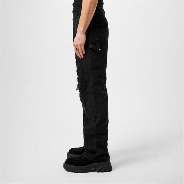 1017 ALYX 9SM o1g2r1mq0824 Dstryd Denim Pants in Washed Black Size US 32 / EU 48 - 4 Thumbnail