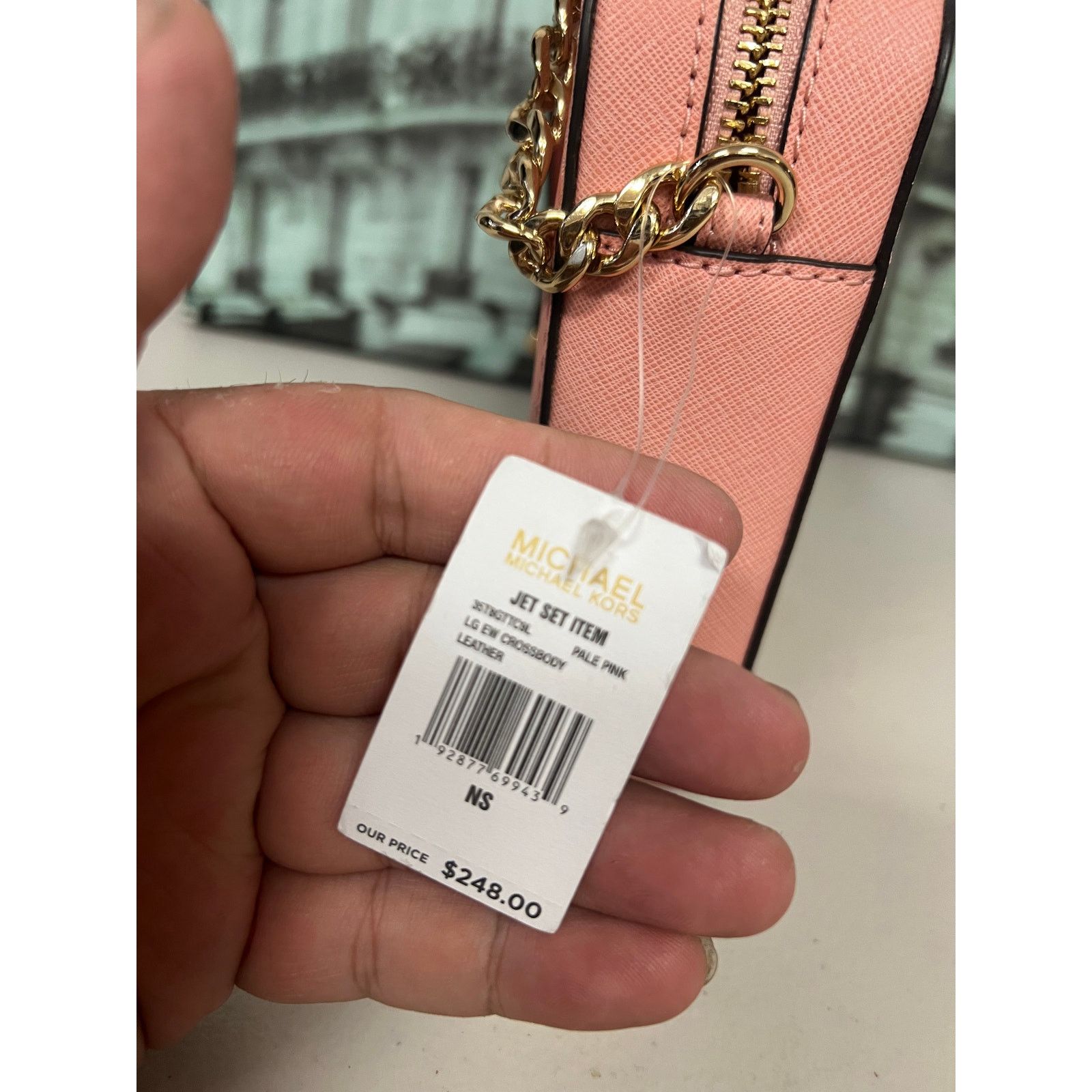 Michael Kors Michael Kors 35T8GTTC9L Jet Set Large Saffiano Camera Size ONE SIZE - 8 Thumbnail