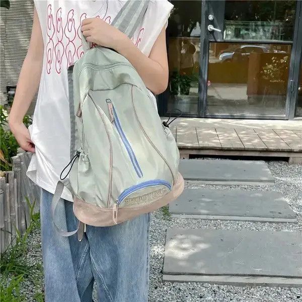 Vintage Unisex Outdoor Nylon Backpack Size ONE SIZE - 1 Thumbnail