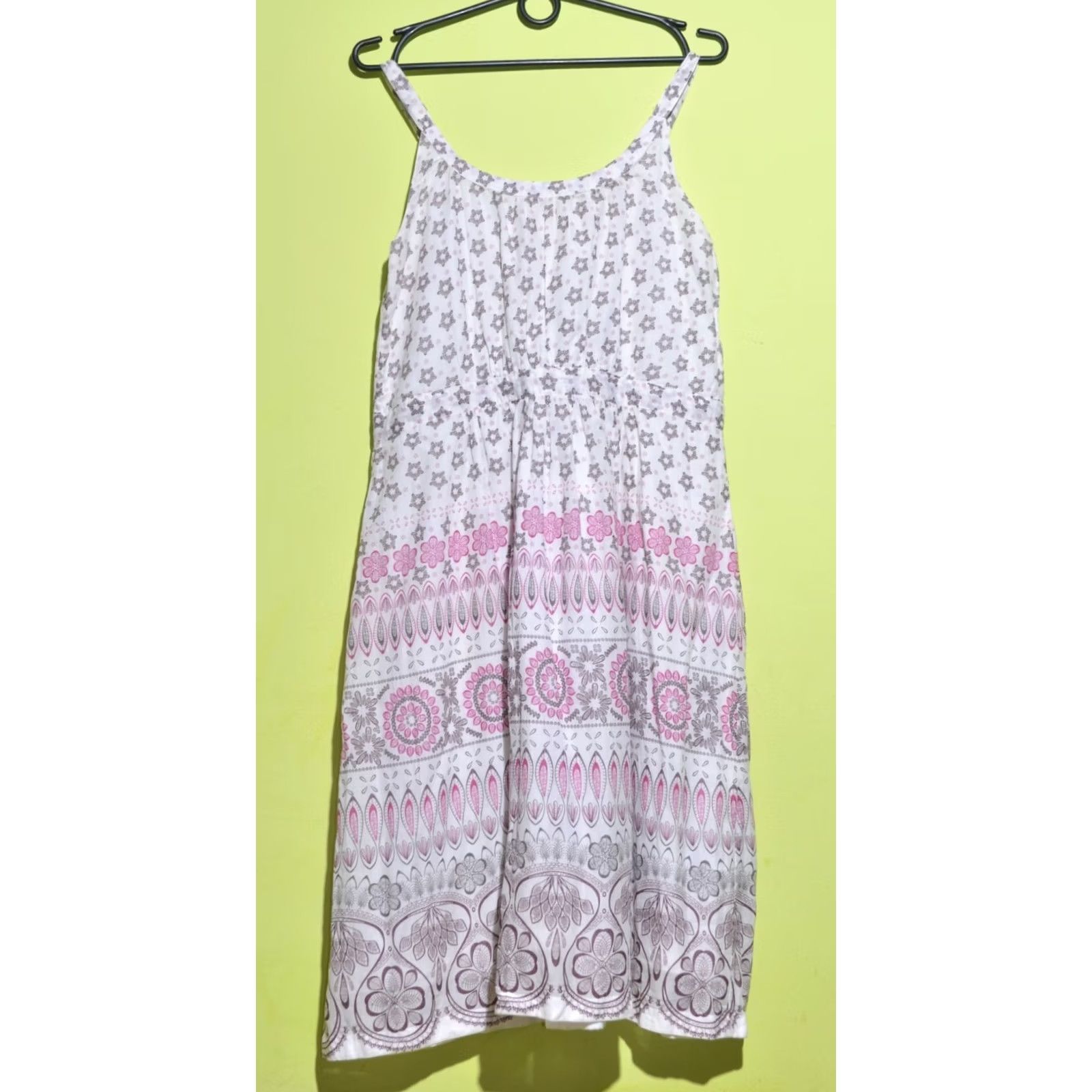 Vintage Seasalt Womens Dress Straps Sun Dress Knee Length White UK10 EU38 Regular XS? Size L / US 10 / IT 46 - 3 Thumbnail