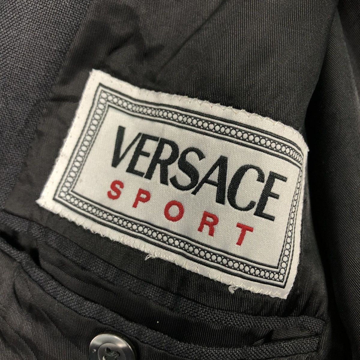 Versace 🔥VINTAGE VERSACE SPORT COATS DOUBLE BREAST Size US M / EU 48-50 / 2 - 17 Thumbnail