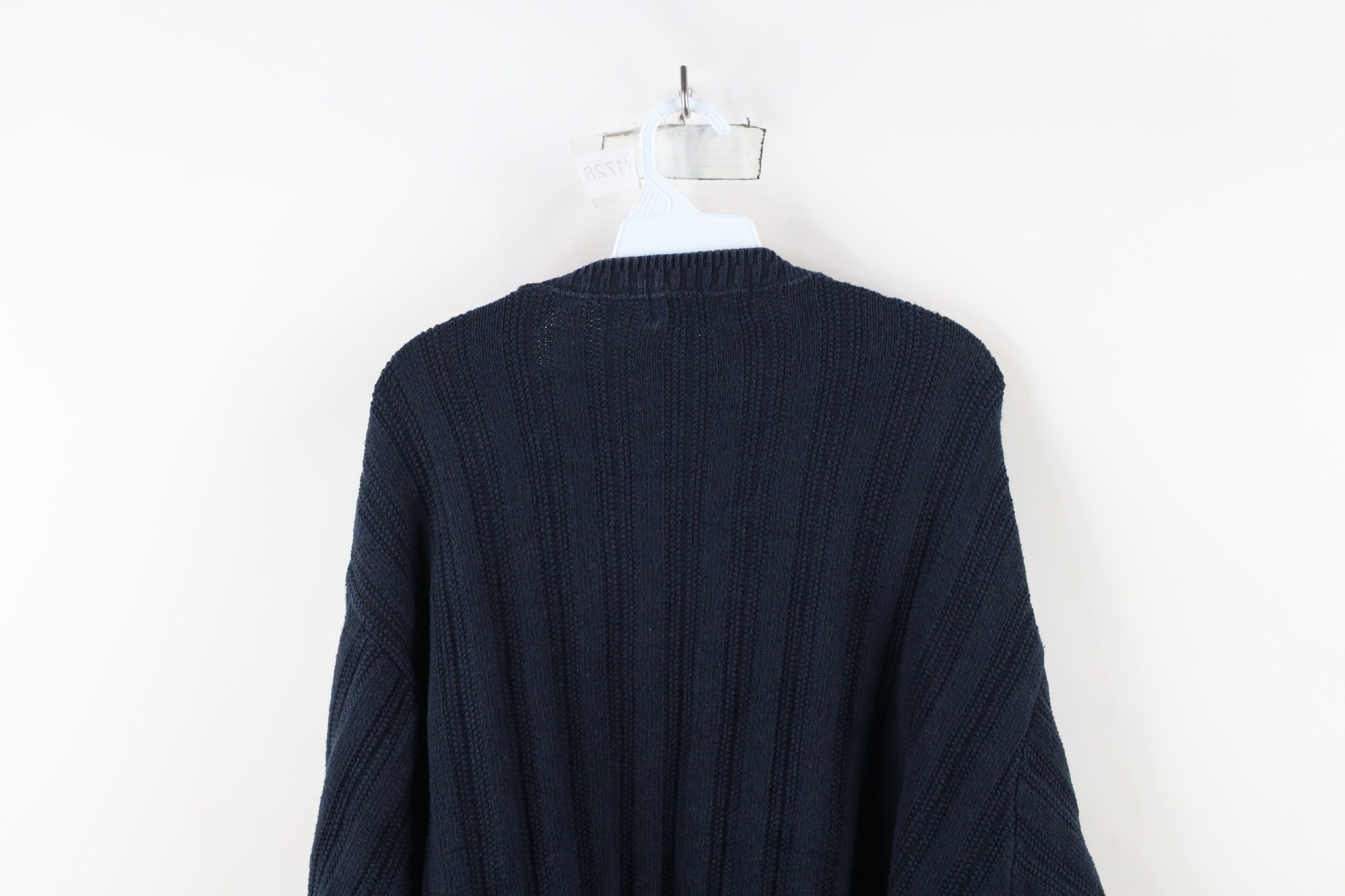 Vintage Vintage 90s Streetwear Heavy Hand Framed Knit Sweater USA Size US XXL / EU 58 / 5 - 10 Thumbnail