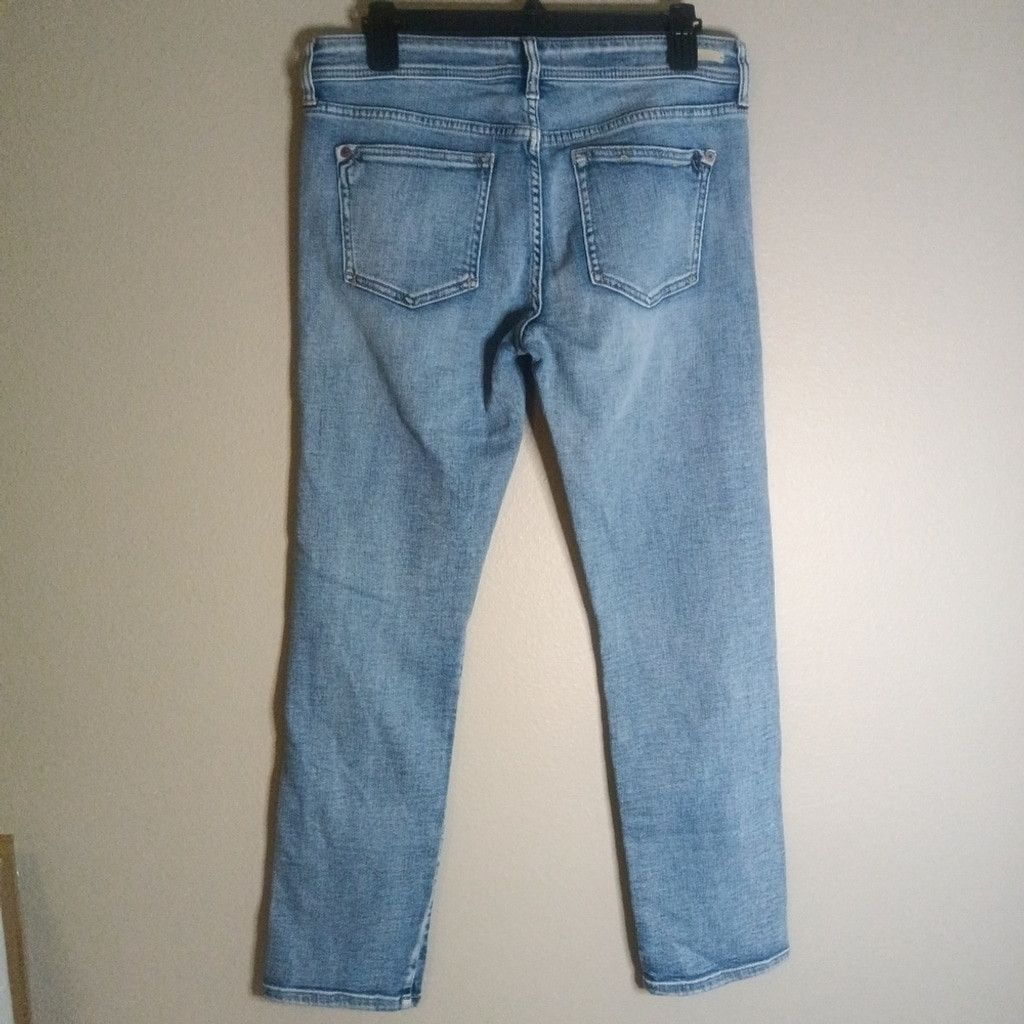 Anthropologie Anthropologie Pilcro Mid-Rise Slim Boyfriend Jeans Size 27 Size 27" / US 4 / IT 40 - 10 Thumbnail