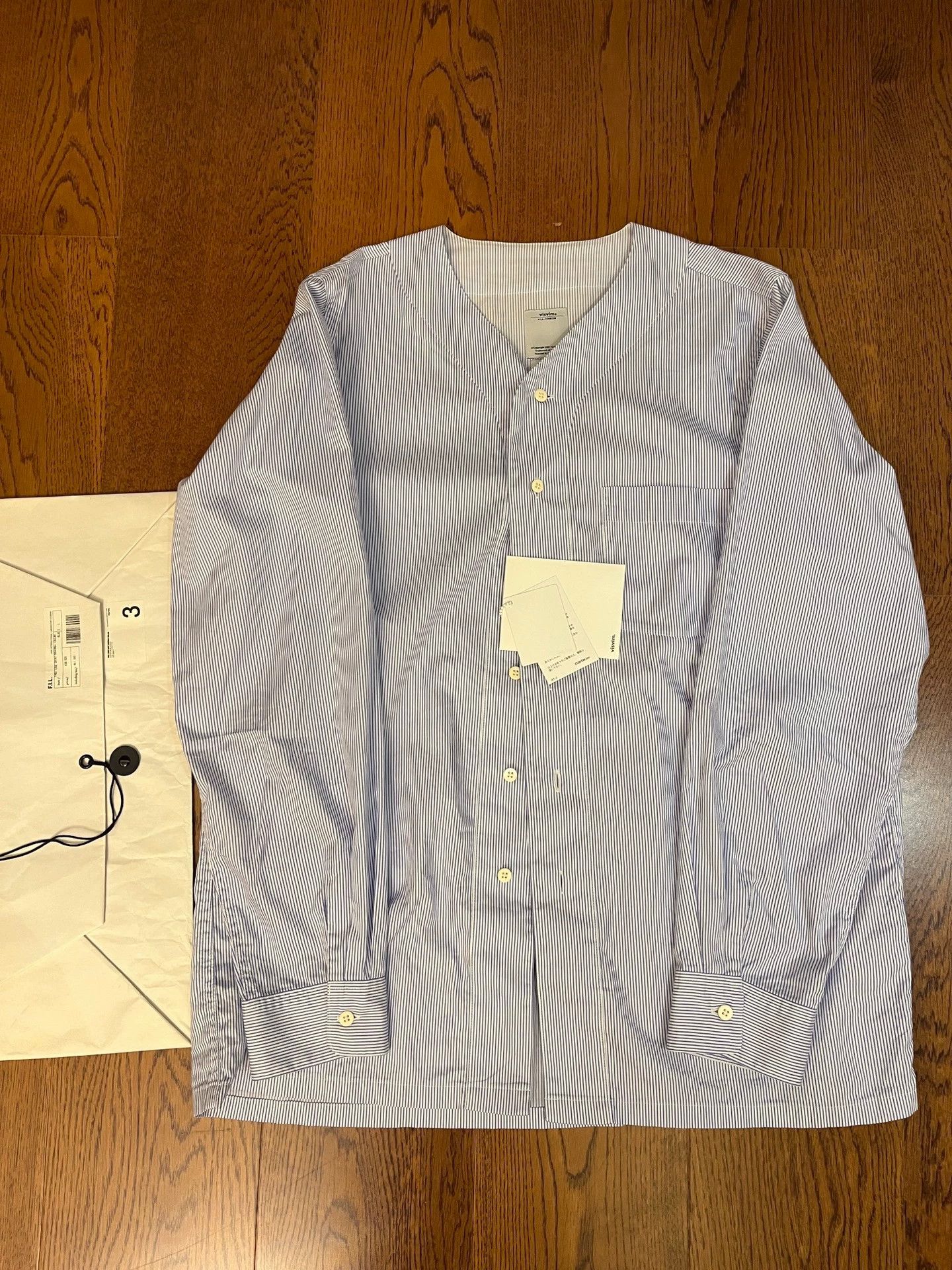 Visvim Visvim Free Edge Shirt Fil Size US L / EU 52-54 / 3 - 1 Thumbnail