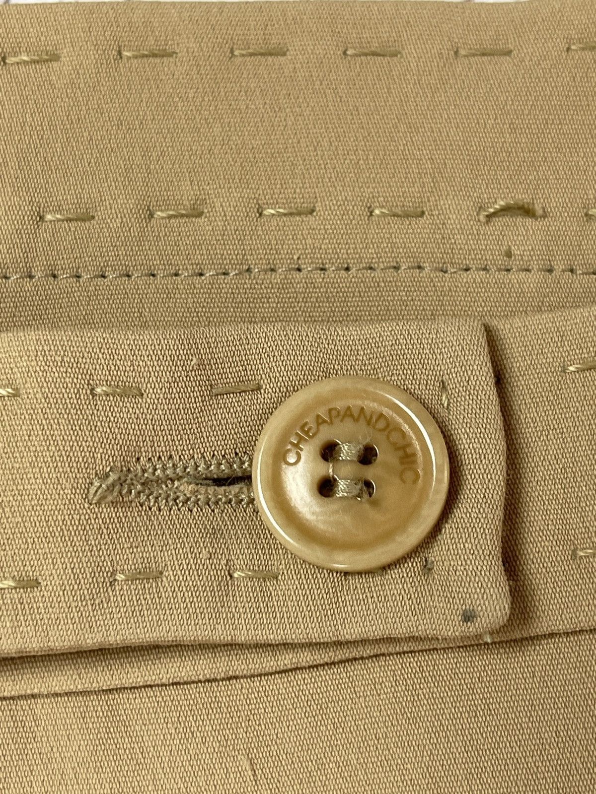 Moschino Moschino Cheap and chic beige classic straight pants Size 32" / US 10 / IT 46 - 8 Thumbnail