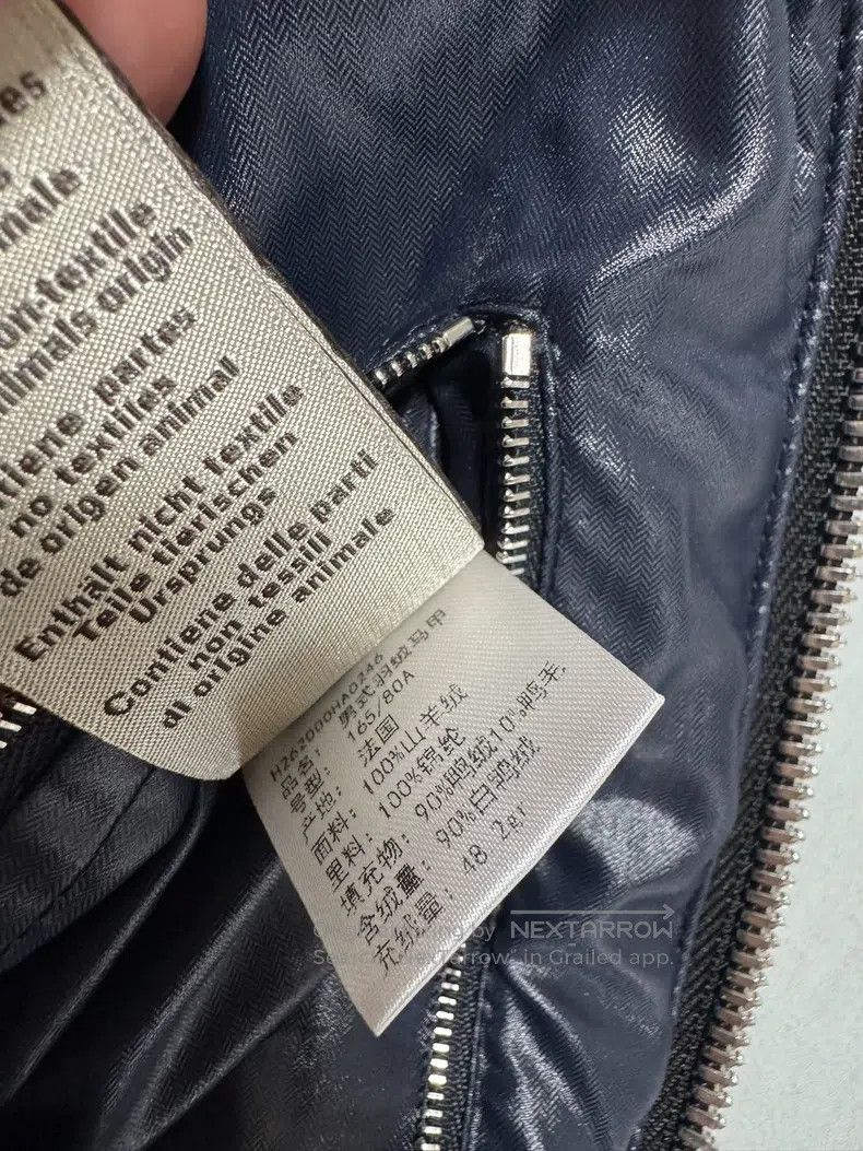 Hermes Hermes Men's down vest, 100% cashmere down vest, cashmere Size US S / EU 44-46 / 1 - 8 Thumbnail
