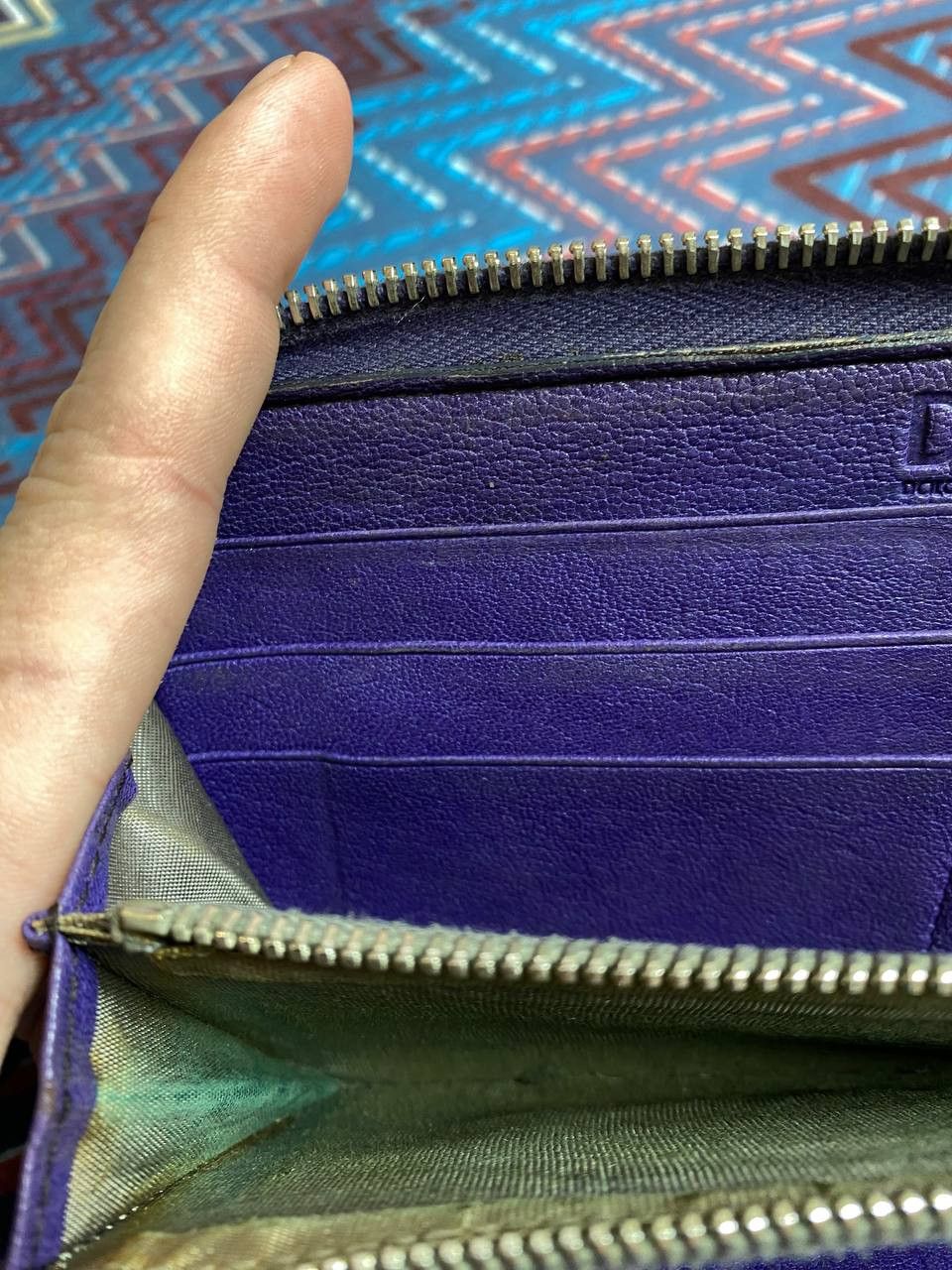 Dolce & Gabbana Dolce & Gabbana Large Logo Wallet Purse Zip-Around Dauphine Size ONE SIZE - 24 Thumbnail