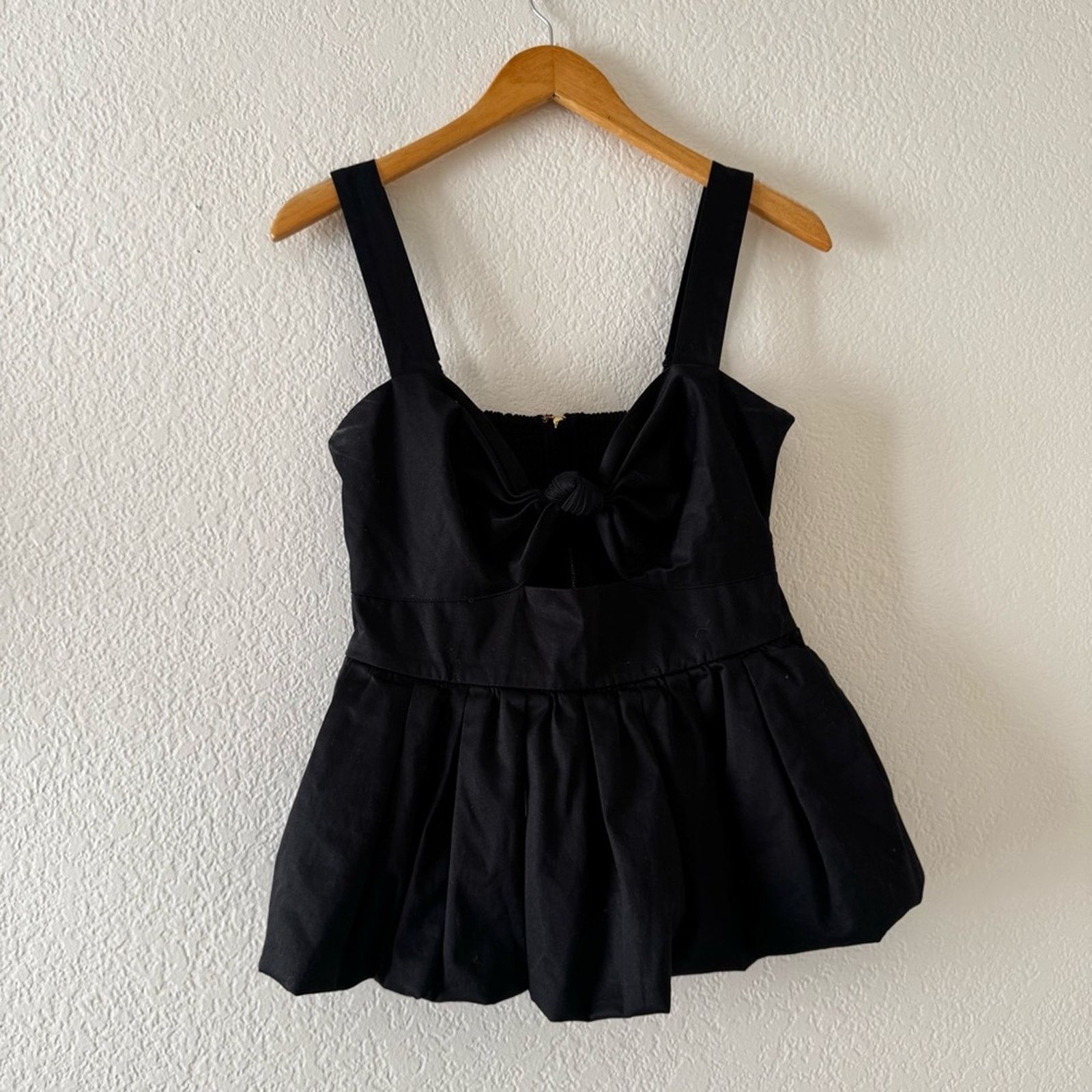 Other Cara Cara Claribelle Cutout Peplum Tank Top black 8 Size M / US 6-8 / IT 42-44 - 6 Thumbnail