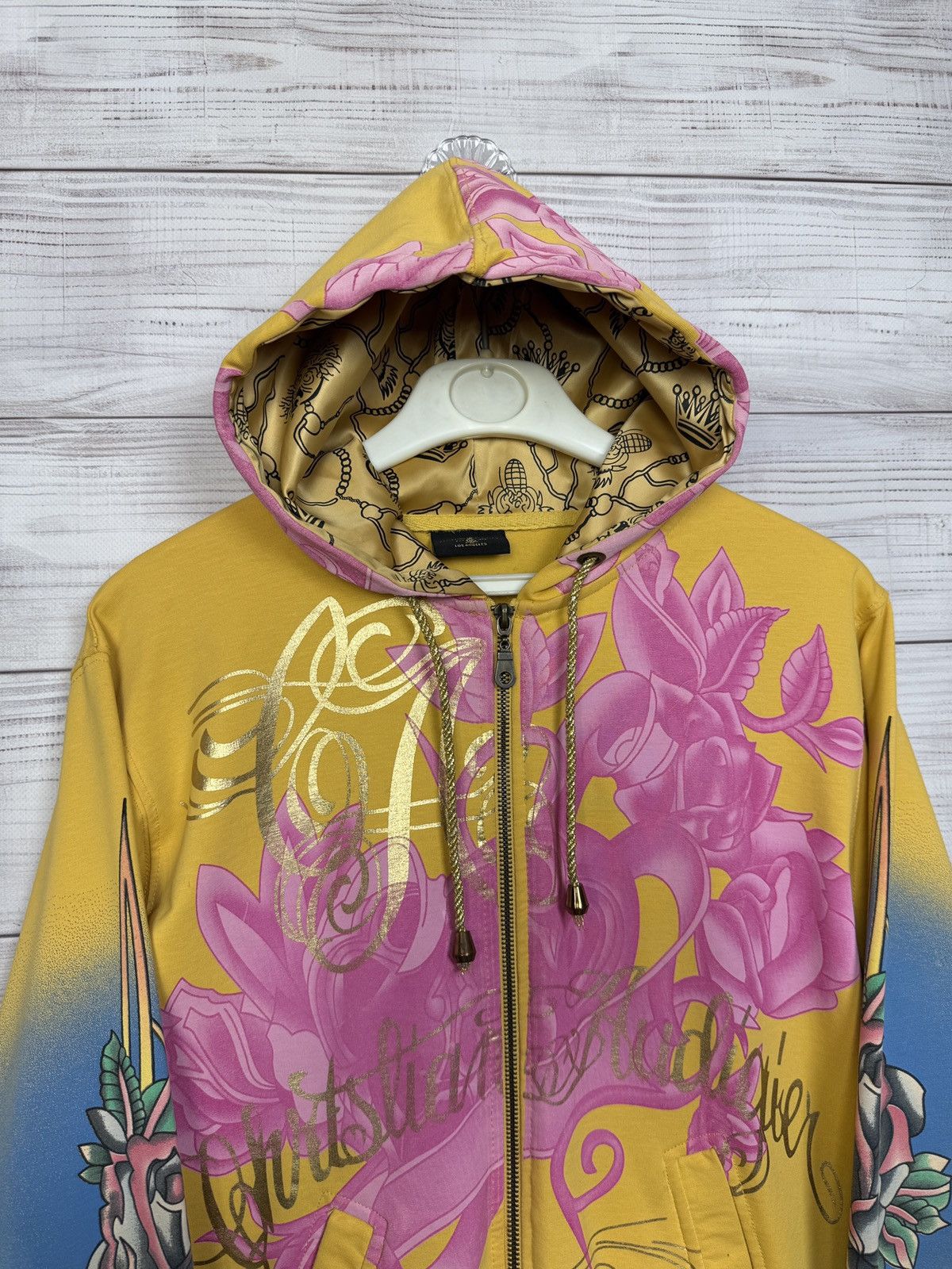Christian Audigier Vintage Y2K Christian Audigier Hoodie Size US M / EU 48-50 / 2 - 3 Thumbnail
